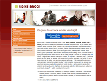 Tablet Screenshot of lidske-emoce.com